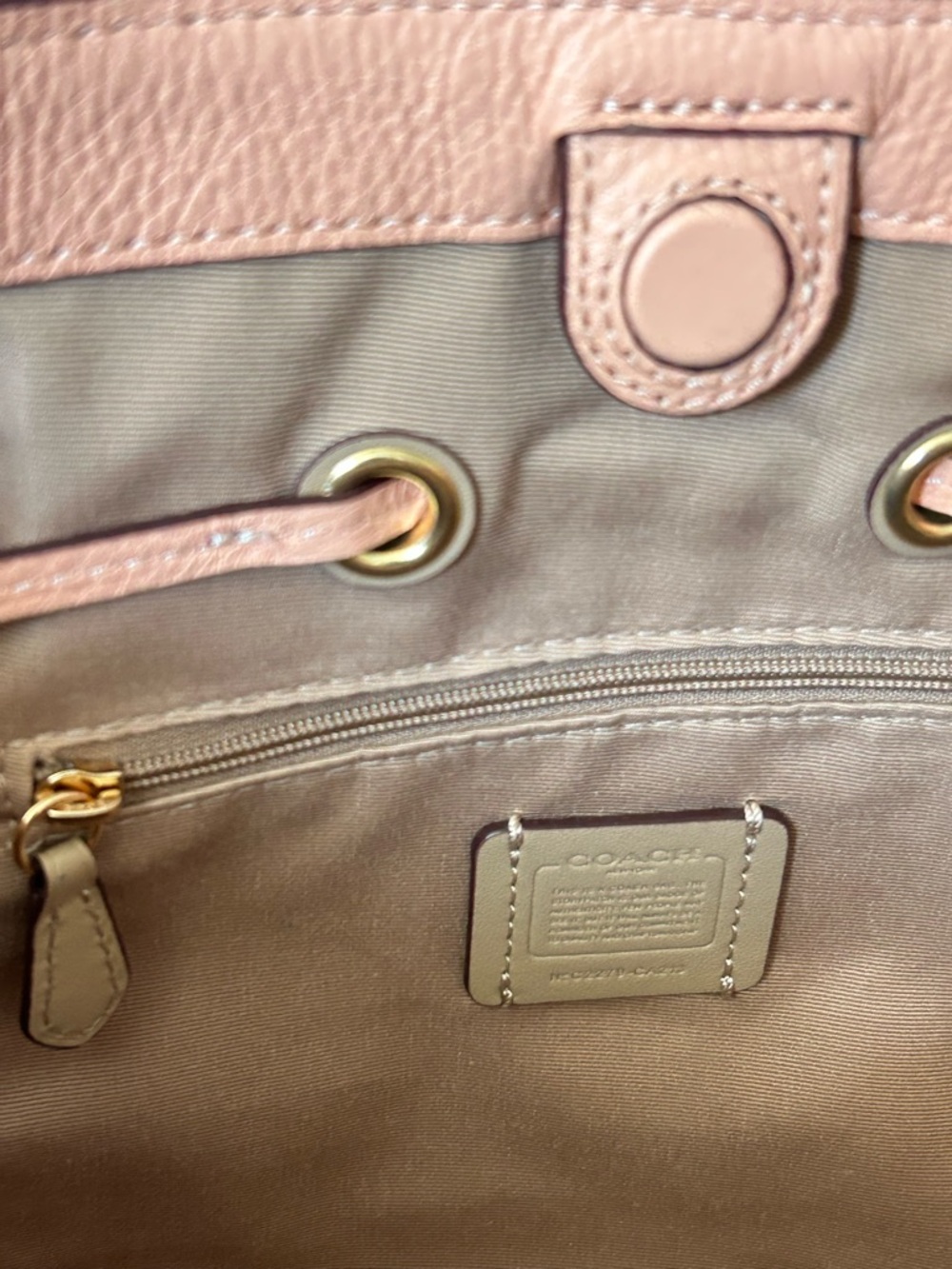 COACH Andy Horse & Carriage Pebble Leather 2Way Crossbody/Satchel - Picture 11 of 16